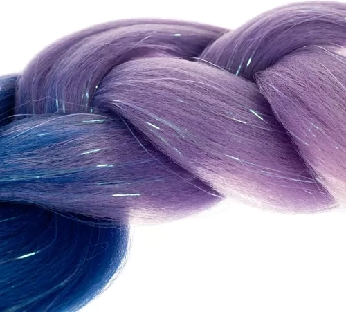 Ombre-farver med glitrende effekt