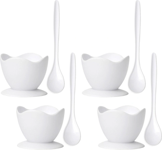 Hvidt plastdesign