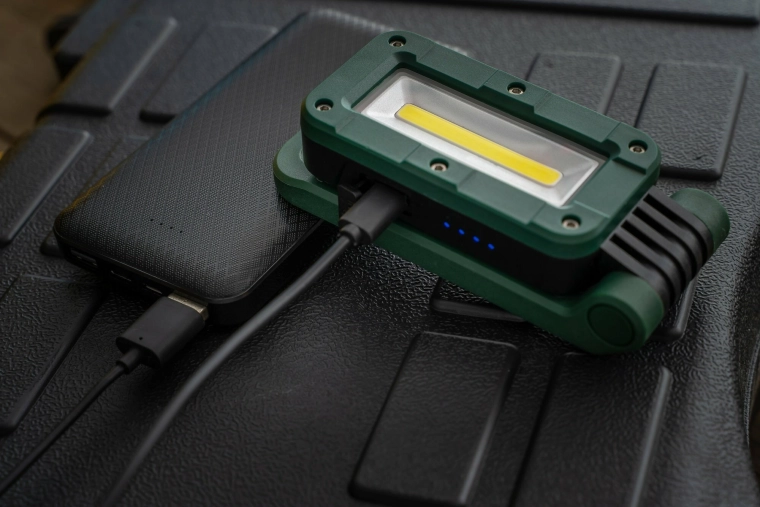 Lang driftstid og opladning via USB‑C