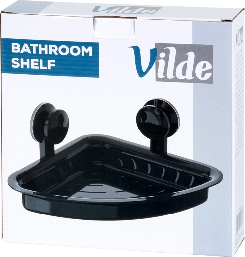 Elegant mat sort til det moderne badeværelse