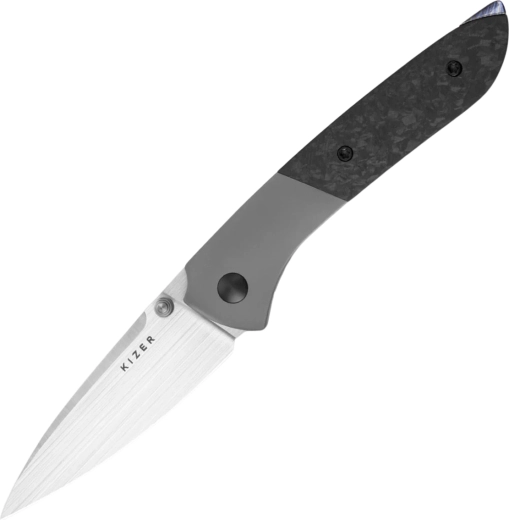 Kizer Spitfire S35VN titanium og kulfiber