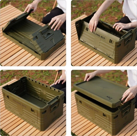 Sammenklappelig konstruktion sparer plads