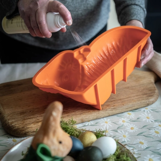 Nem smøring af forme og bagefade