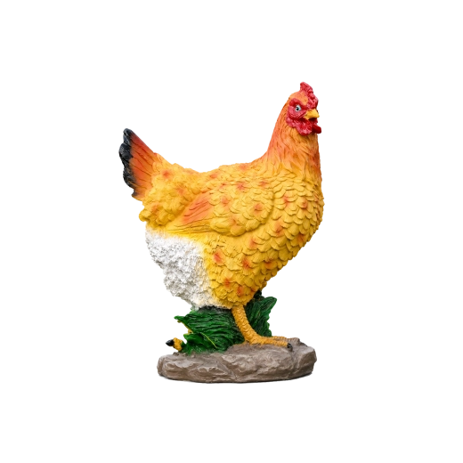 Dekorativ hønefigur 22 × 13 × 28 cm