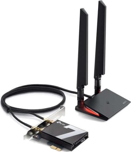 TP-Link Archer TBE550E tri-band Wi‑Fi 7- og Bluetooth 5.4-PCIe-adapter
