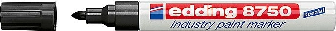 Industriel lakmarker Edding 8750 sort
