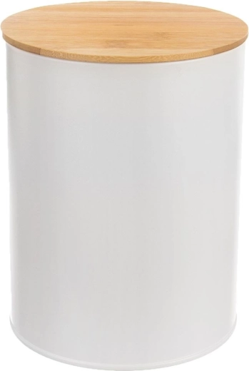 Holdbart metalhus i hvid