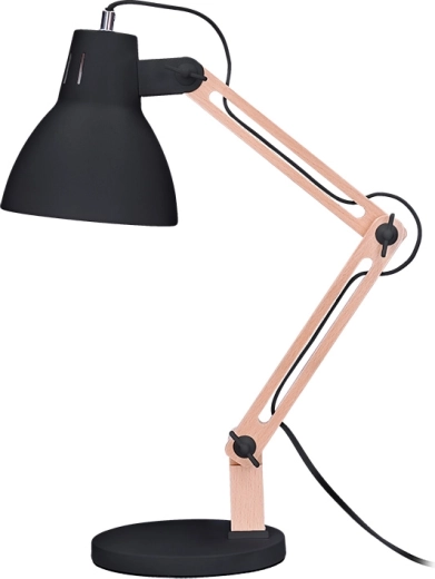 Solight bordlampe Falun E27 hvid