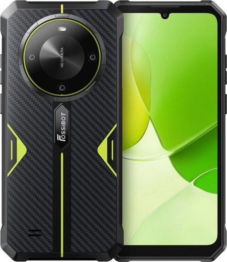 Fossibot F105 robust smartphone grøn (CH) - 1 stk.