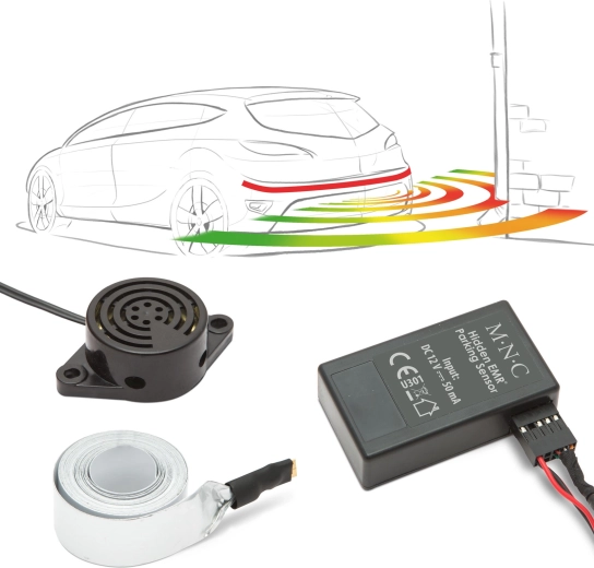 Skjult elektromagnetisk parkeringssensor med 220 cm bånd