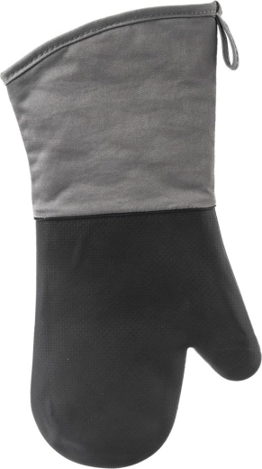 Sort silikoneovnhandske 40 × 20 cm