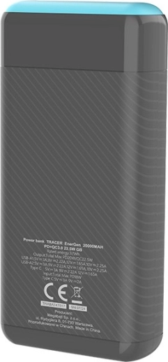Hurtigopladning PD 20 W og QC 3.0 22,5 W