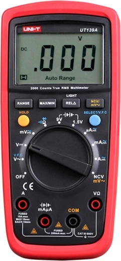 Digitalt multimeter Uni-T UT139A true RMS