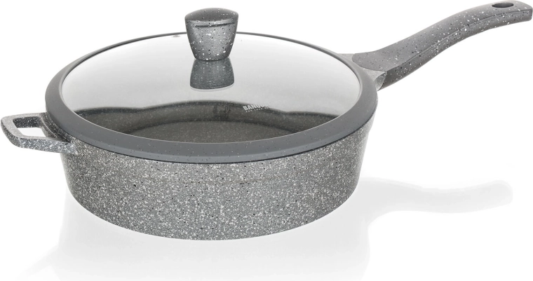 Glaslåg med sikkert knophåndtag