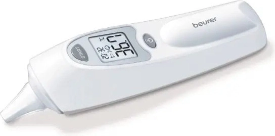 Infrarødt øretermometer med hygiejnisk hætte FT58