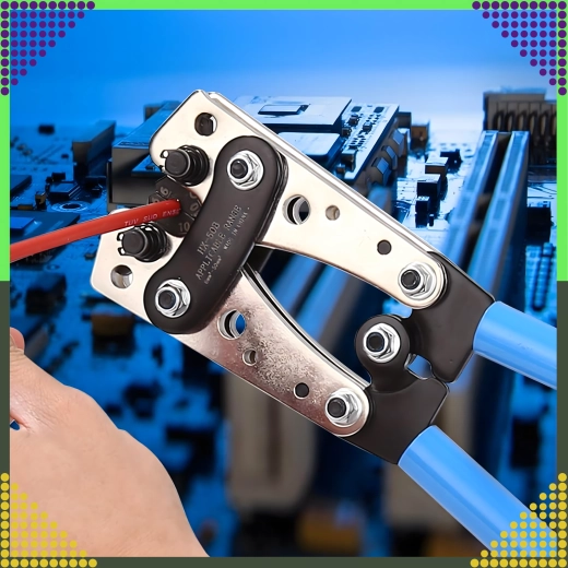 Kraftig løftemekanisme og lange arme