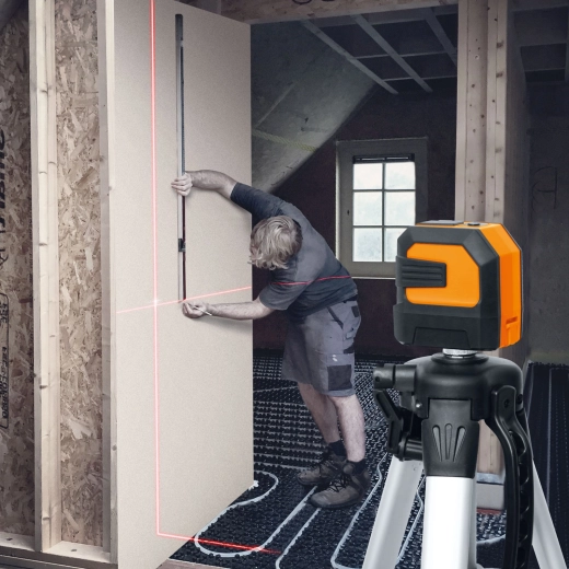Automatisk nivellering for nemt arbejde
