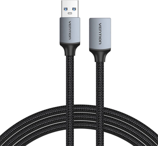 USB-A 3.0-kabel han-til-hun Vention CBLHI 3 m sort