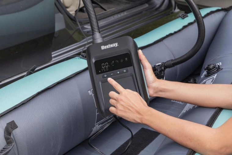 Dobbeltmotor til lavt og højt tryk