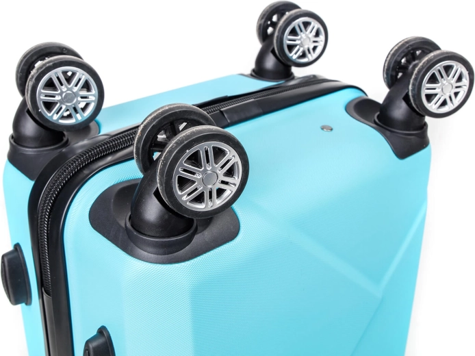 Komfortabel håndtering takket være 4 roterende hjul