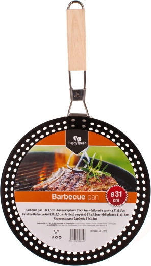 Diameter 31 cm og nonstick-belægning