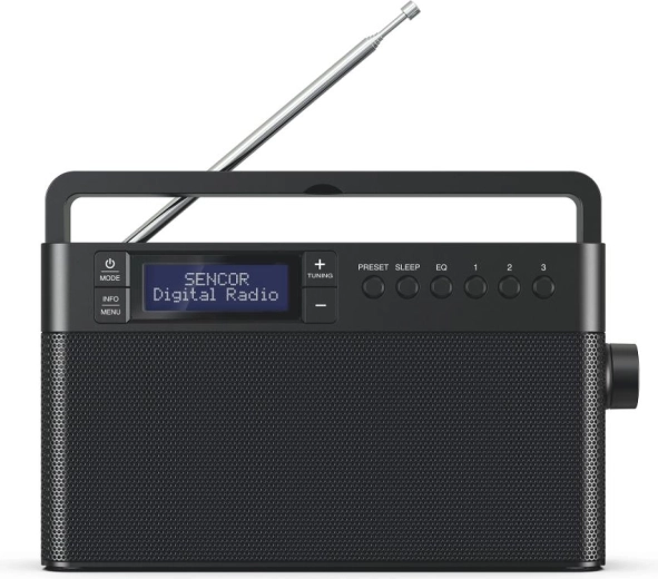 Sencor SRD 7810 digital DAB+/FM-radio med Bluetooth