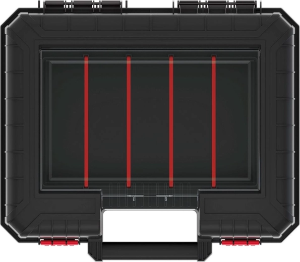 Transparent organizer med polycarbonatlåg