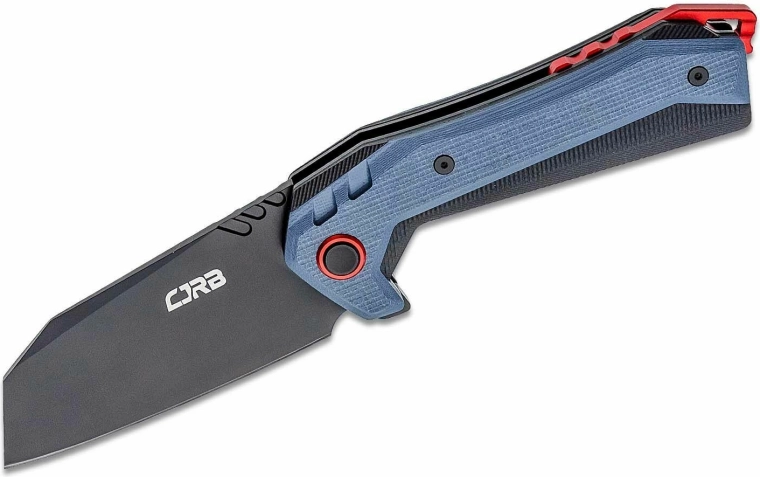 CJRB Tigris foldbar lommekniv G10 blå 8,9 cm
