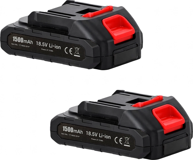 To batterier til længere drift