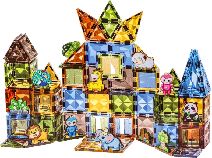 Bygning af 3D-tårne, huse og borge
