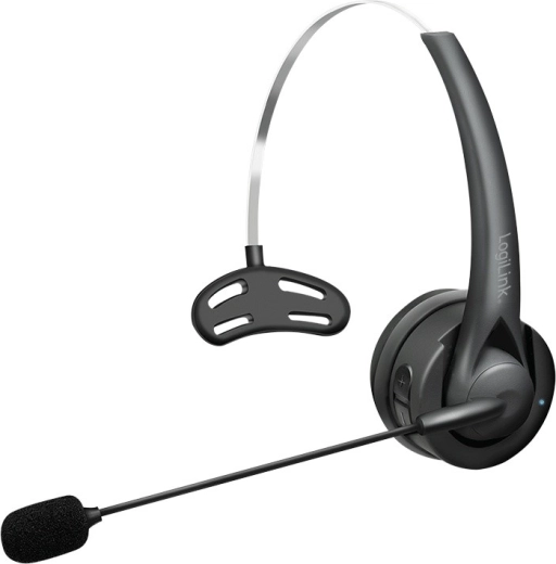 LogiLink trådløst mono-headset med mikrofon (Bluetooth)