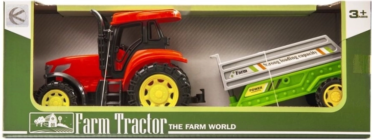 Traktor med trailer - 1 stk.