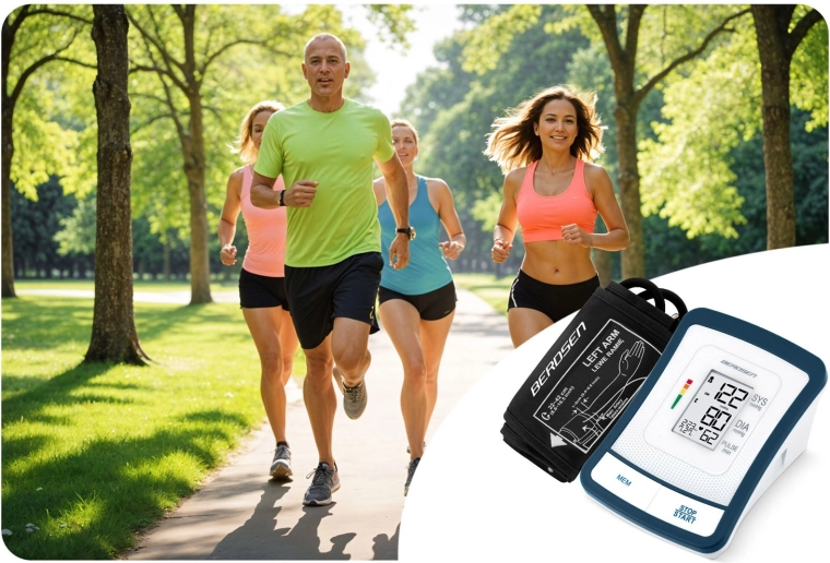 Hukommelse til op til 120 målinger for 2 brugere