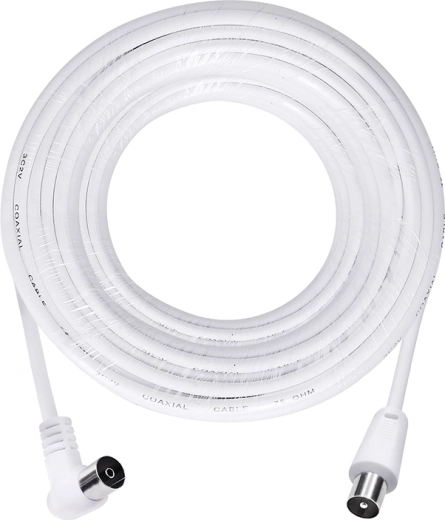 Solight antenne-koaksialkabel 3C2V 15 m med kombinerede stik