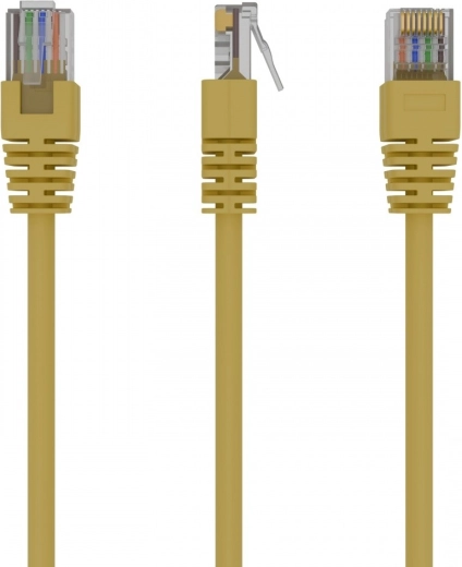 Patchkabel Cat 5e UTP gul, 1,5 m