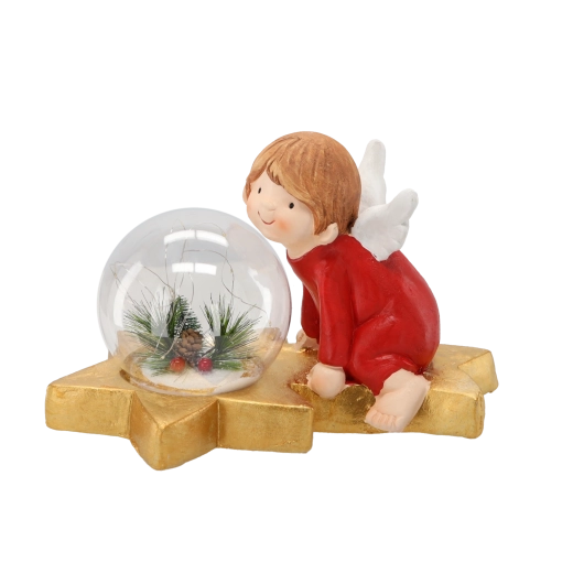 Stabil gylden stjerne for sikker placering