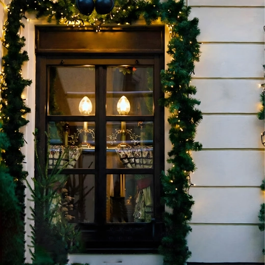 Varme LED-lys for en hyggelig atmosfære