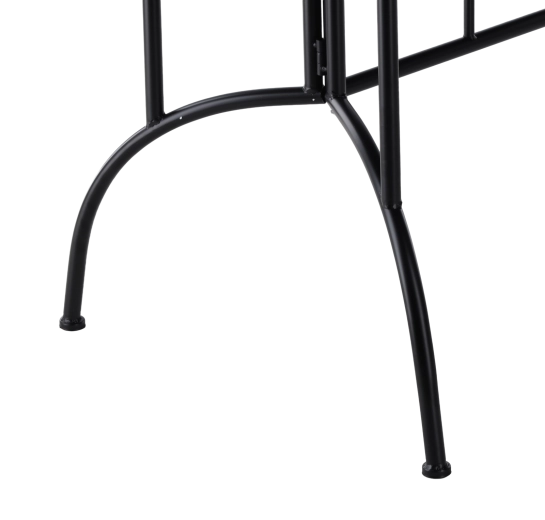 Robust metalramme og stabil konstruktion