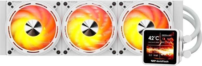 Kobberbund og effektiv 360 mm radiator