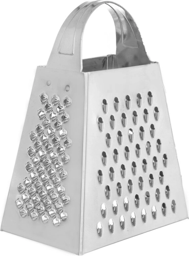 Mini rivejern i rustfrit stål med 4 sider