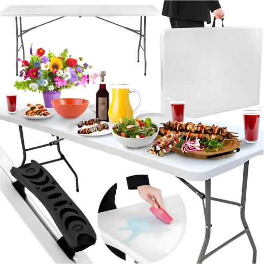 Let aftørrelig overflade