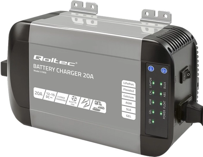 Kompatibilitet med flere batterityper