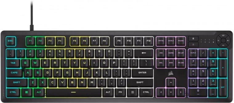 Gamingtastatur Core RGB sort