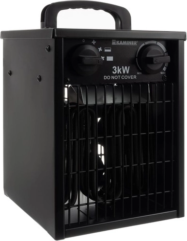 Hurtig opvarmning takket være effekt op til 3 kW