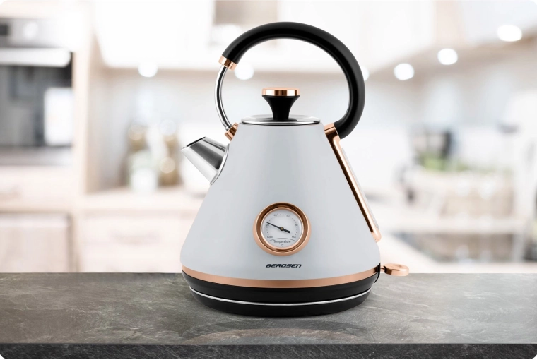 Metalkabinet, aftageligt låg og antikalkfilter