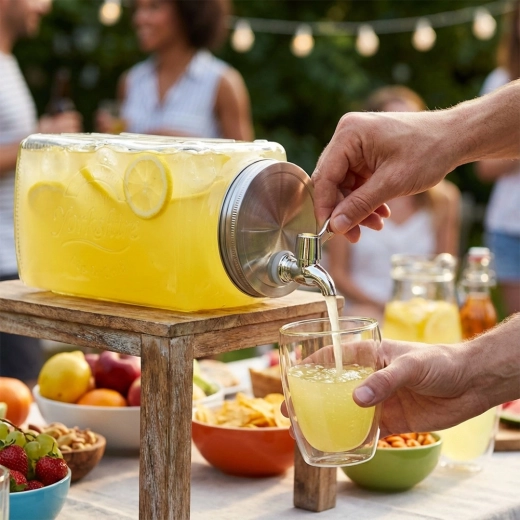 Perfekt til limonade, punch og vand med frugt