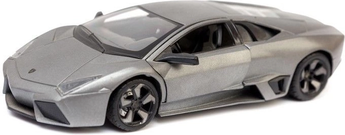 Bilmodel Lamborghini Reventon 1:24 sølv - 1 stk.
