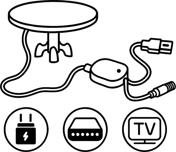 Indbygget LTE-filter mod forstyrrelser