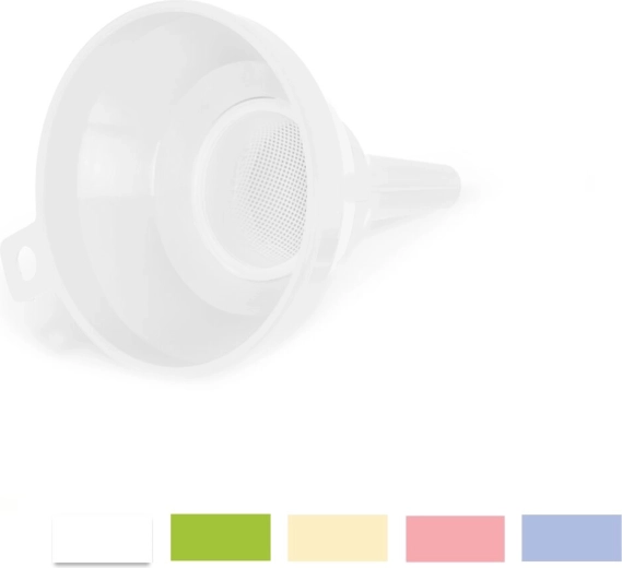 Plasttrag med si, 6 cm, mix af farver
