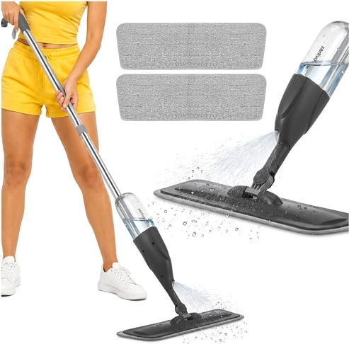 Zortiva spraymop 300 ml med 3× mikrofiberbetræk - 1 stk.